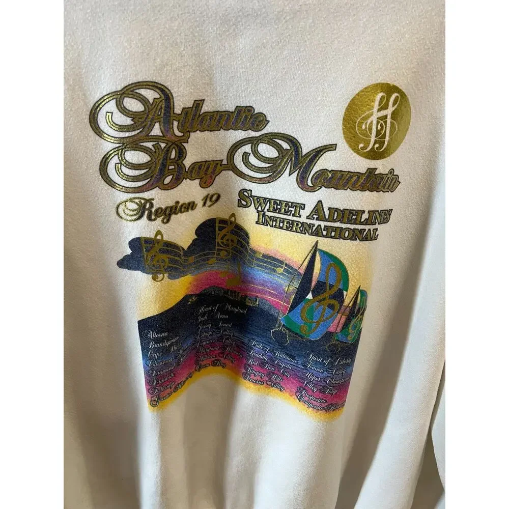 Rare VIntage XL Lee sweatshirt Sweet Adelines music festival Retro, Streetwear